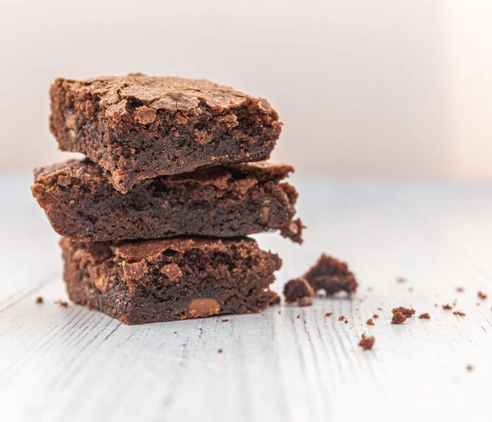 gemüse in desserts ja das sind kürbis-schoko-brownies