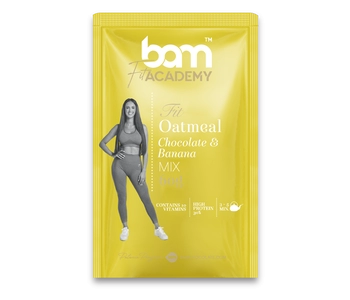 Haferbrei, Schokolade und Banane, 60 g