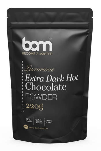 Extra dunkle heiße Schokolade, 220 g