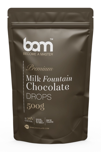 schokoladenbrunnen-drops aus milchschokolade 500 g