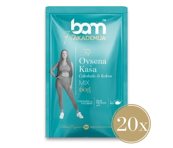 FIT Frühstück, Schokolade und Kokosnuss, 20 Stück
