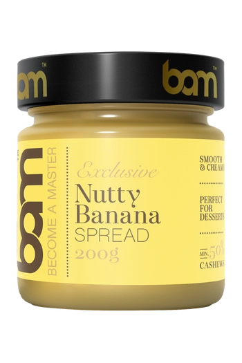 nutty banana aufstrich mit cashewnüssen und bananen 200 g