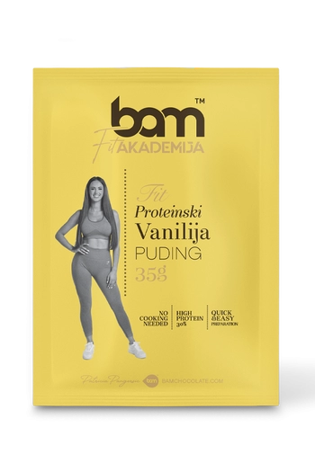 Protein-pudding Vanille, mit Süßstoff
