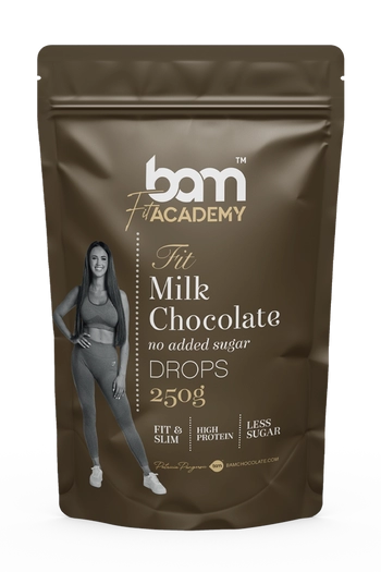 Drops aus Milchschokolade, ohne Zuckerzusatz, 250 g