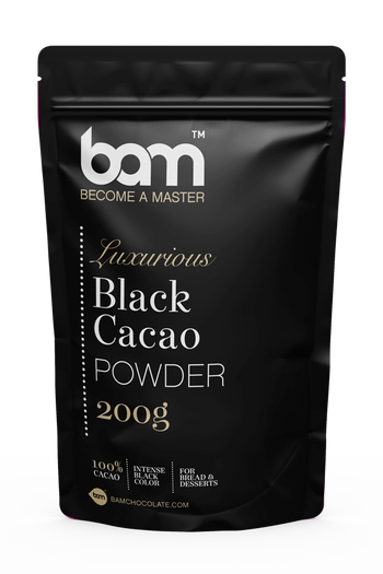 Schwarzes Kakaopulver, 200 g