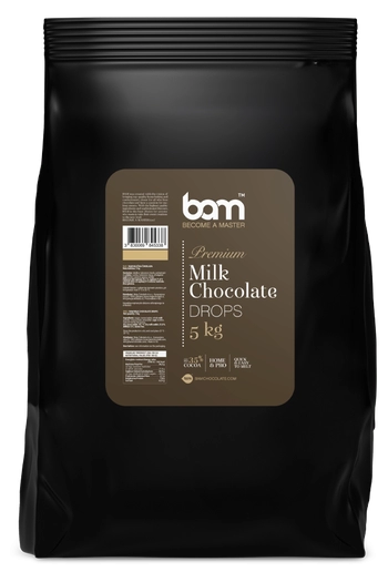 Drops aus Milchschokolade, 5 kg