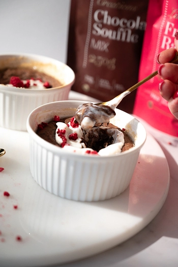 Schokoladensoufflé Mix, 250 g