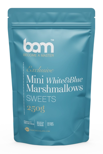mini-marshmallows weißablau 250 g
