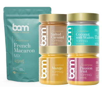 Macarons-Konditorei-Paket