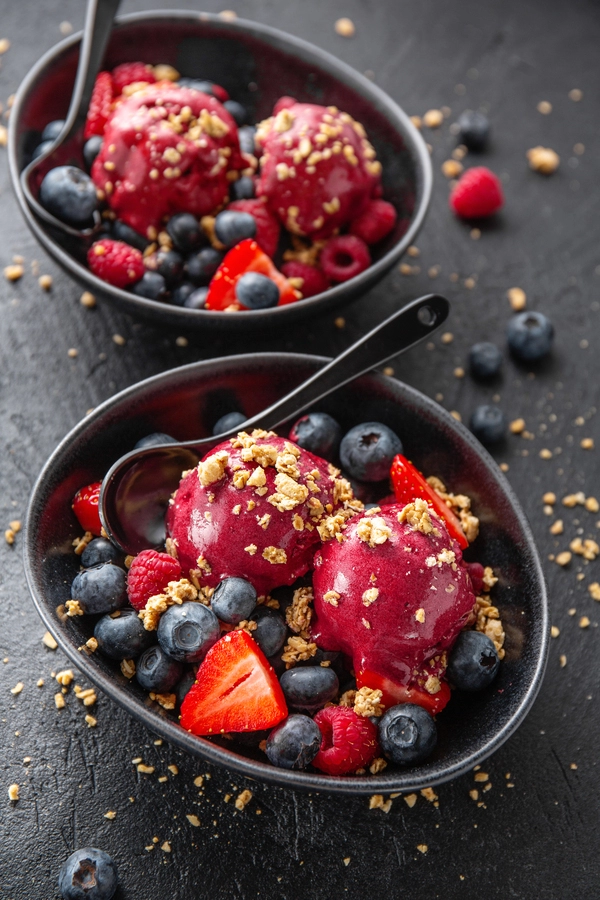 himbeersorbet
