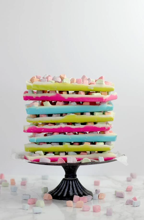 marshmallow marshmallows mit roter orange