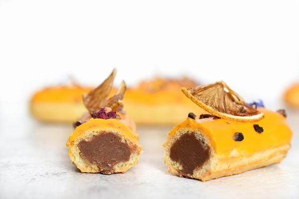 schokoladen-orangen-eclairs