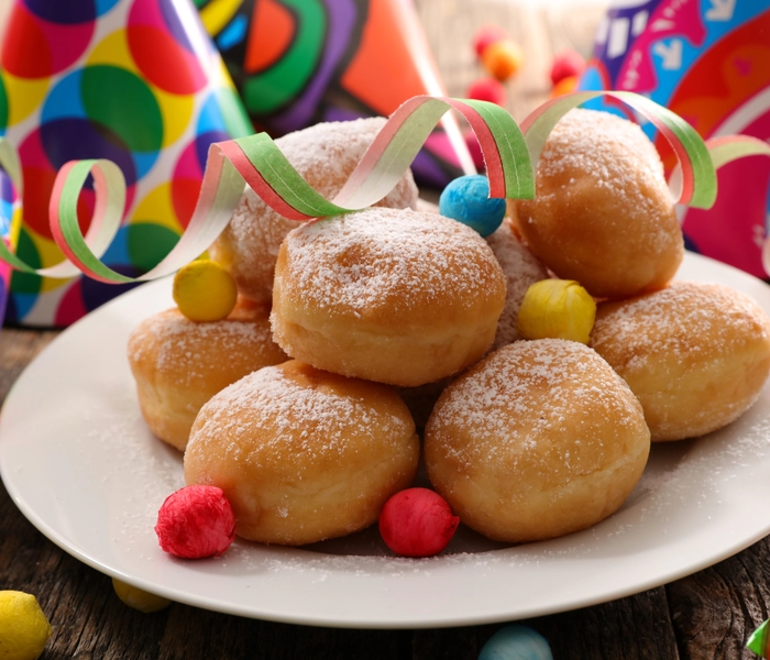gesunde krapfen aus dem ofen