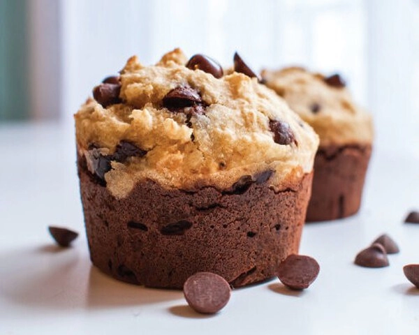 schokomuffins mit banane