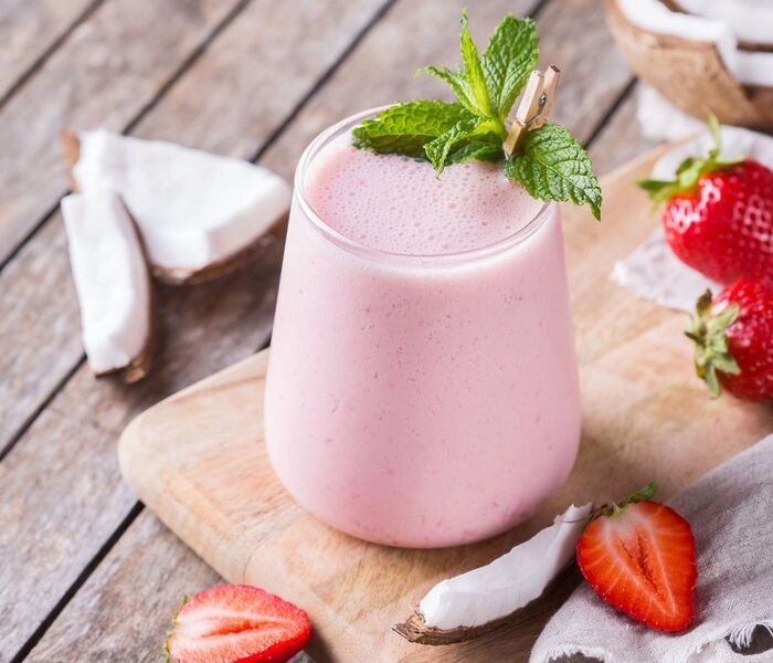 fit-erdbeer-milchshake