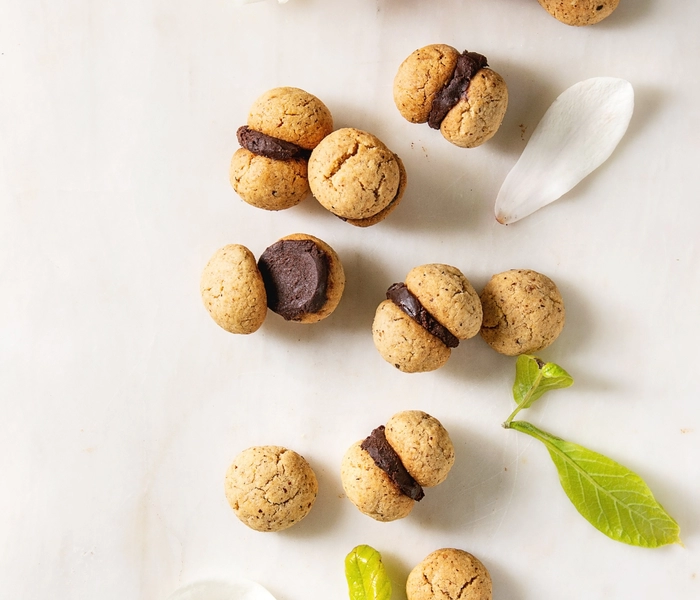 kekse baci di dama (frauenküsse)