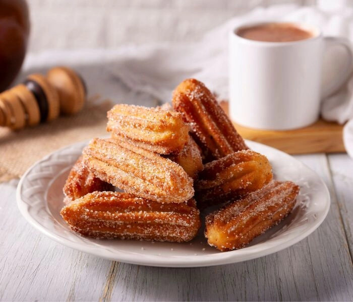 churros mit bam-vanillestreuseln