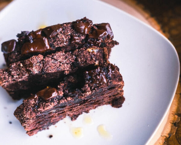 bananenbrot mit schokolade und erdnussbutter