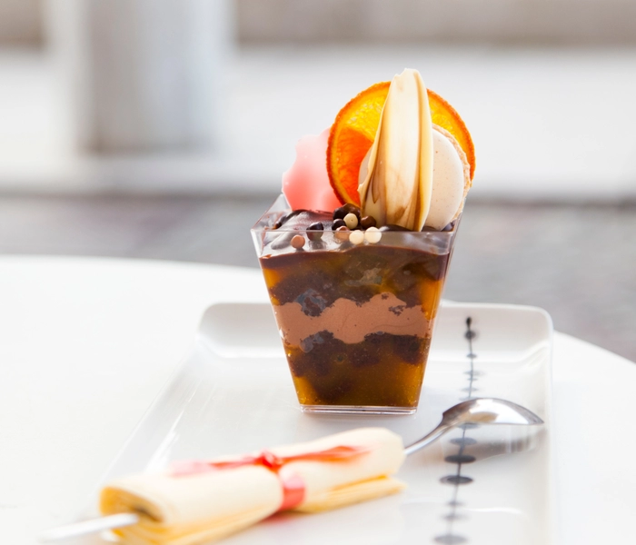 sachertorte im glas