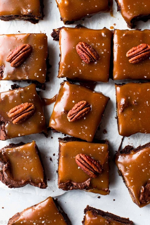 salzkaramell brownies